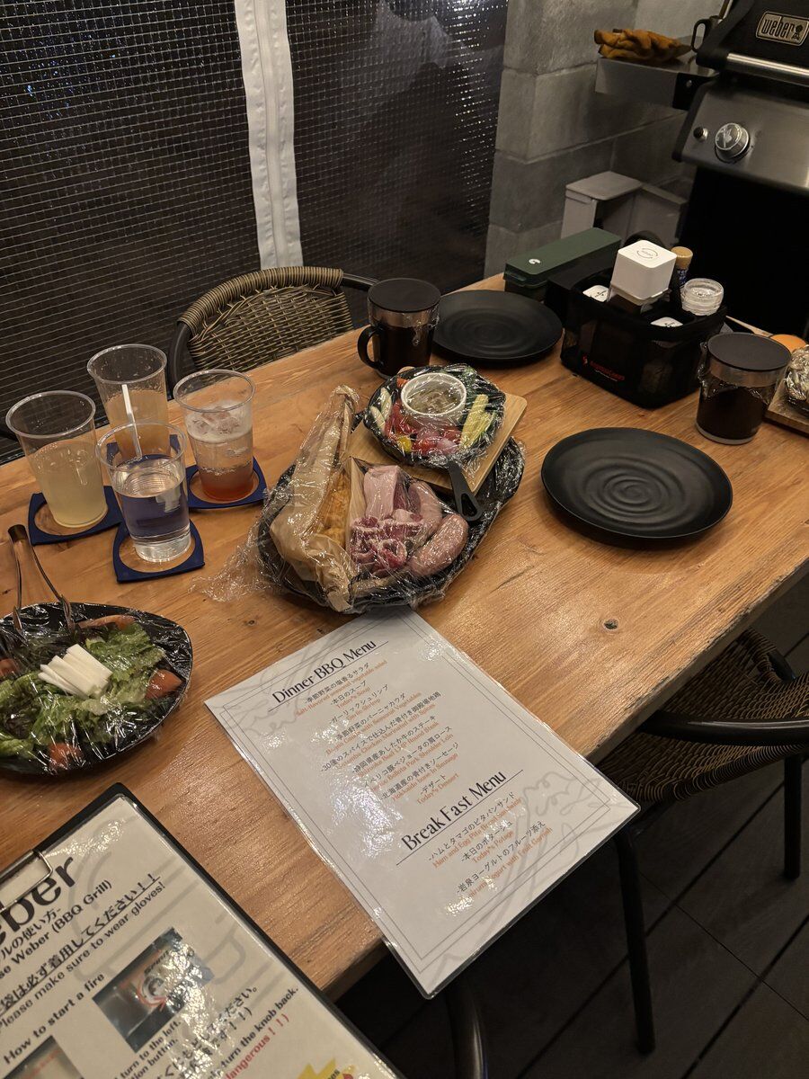 BBQの食材