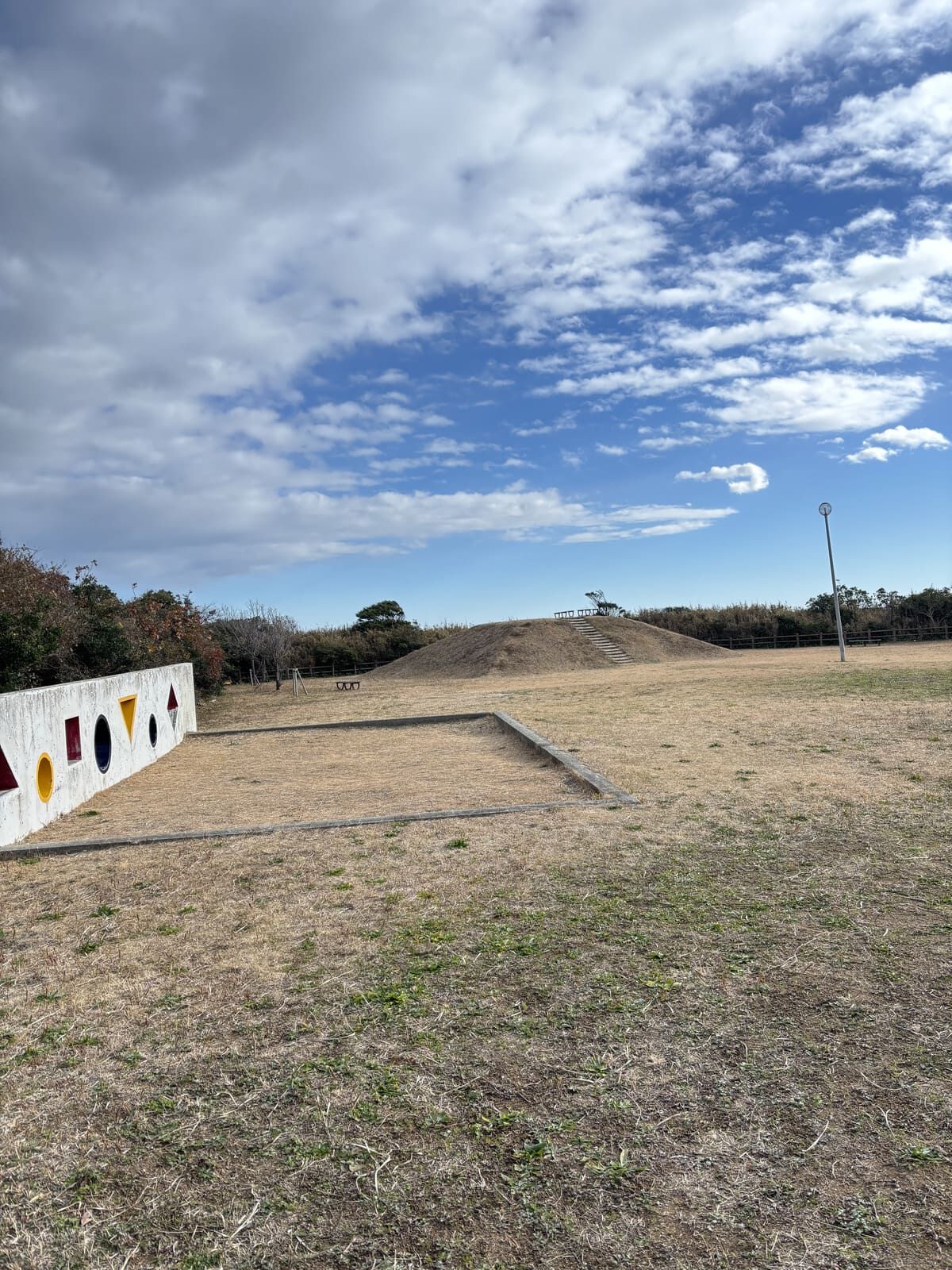 水木異国船遠見番所跡の見張り台
